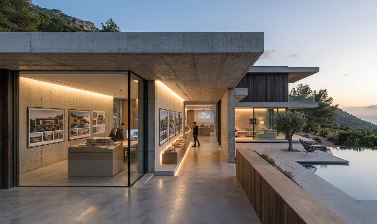 Materialidad, luz y proporción en un proyecto de MATERIA
