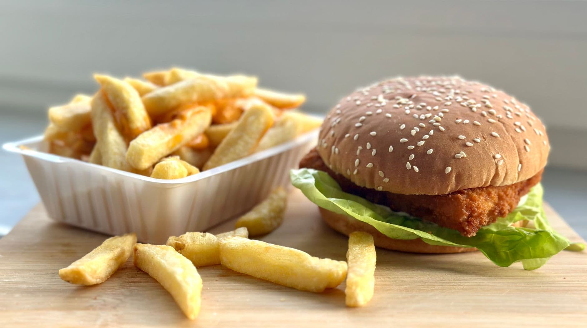 Hamburguesa de Pollo BRASA Rotisería